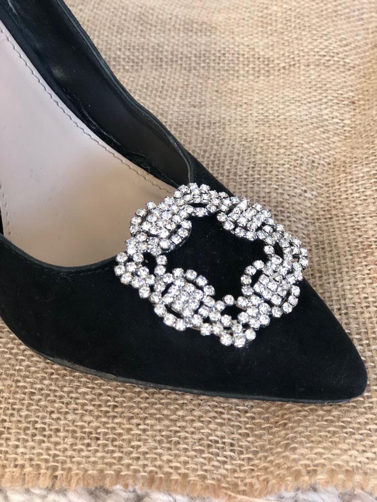 Diamante Shoe Clips - Jane McKenzie Jewellery